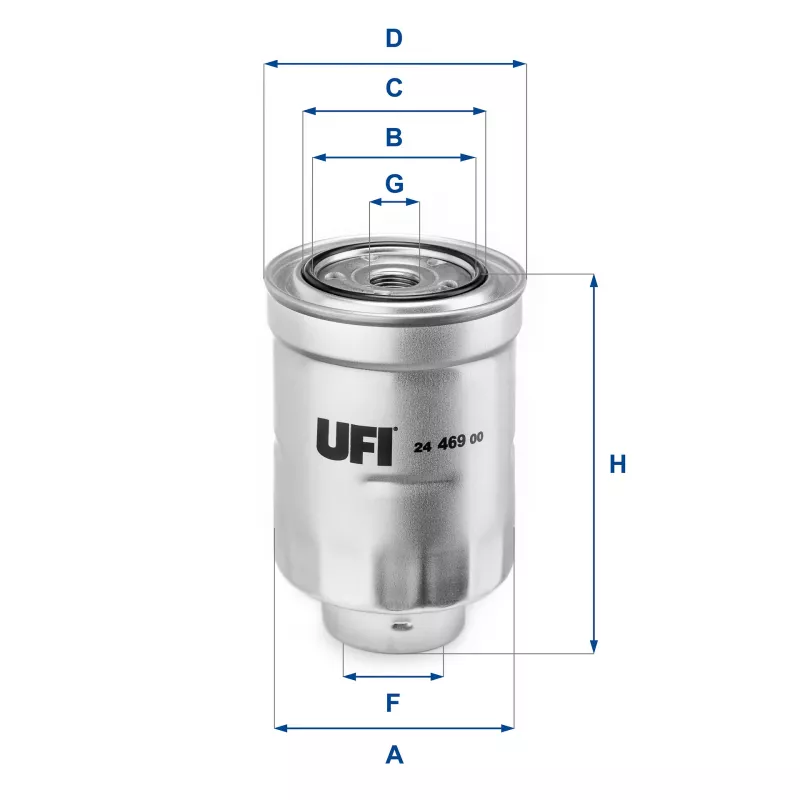 Filtre à carburant UFI 24.469.00