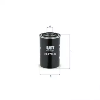 Filtre à carburant UFI 24.470.00
