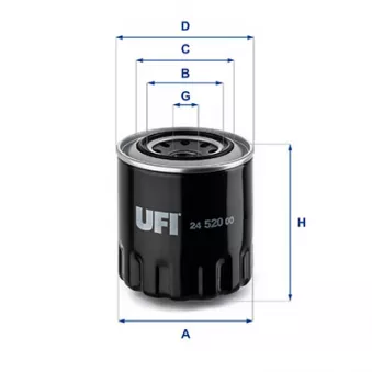 Filtre à carburant UFI