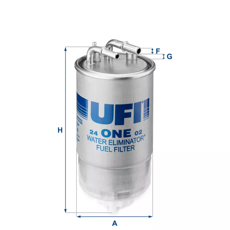 Filtre à carburant UFI 24.ONE.02