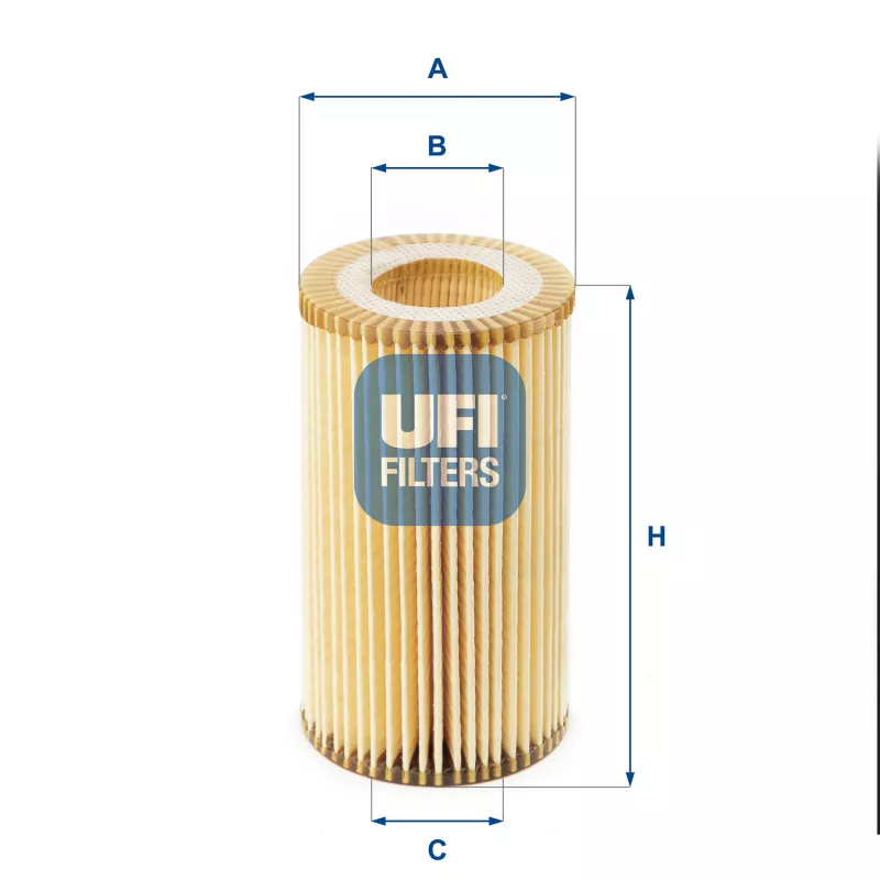 Filtre à huile UFI 25.002.00