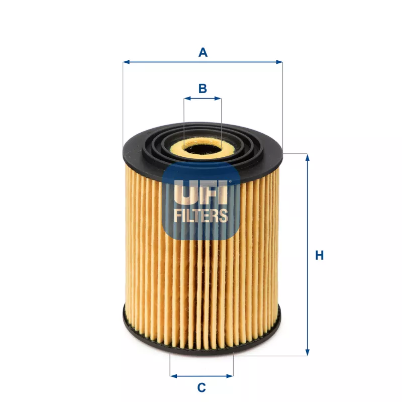 Filtre à huile UFI 25.034.00