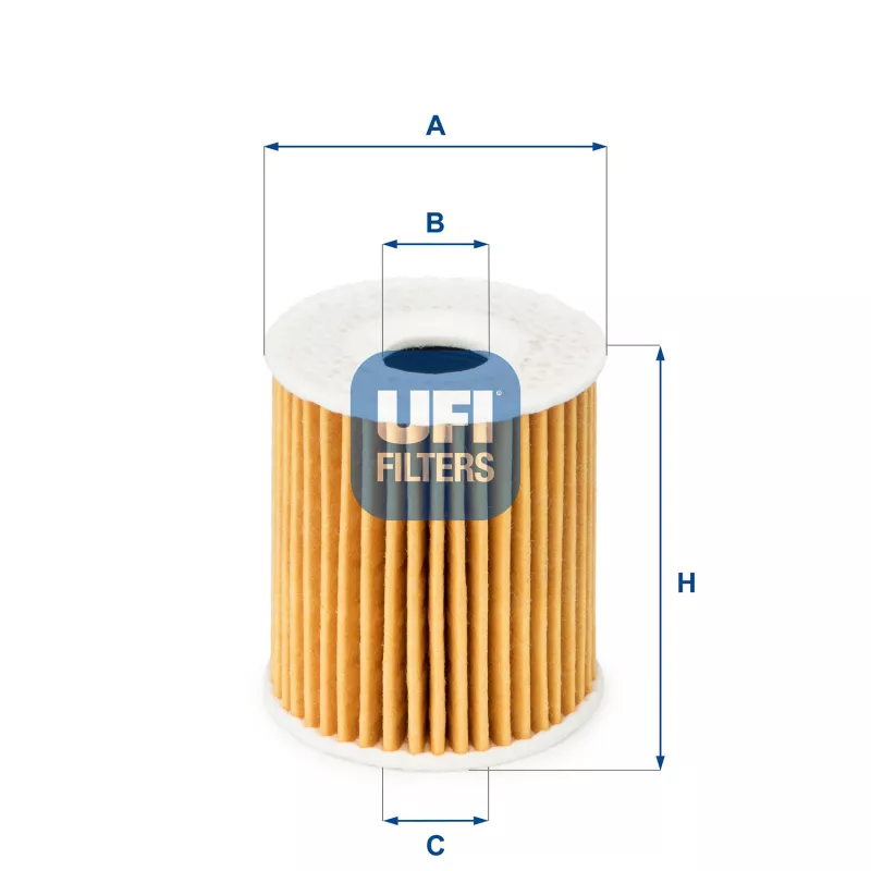Filtre à huile UFI 25.035.00