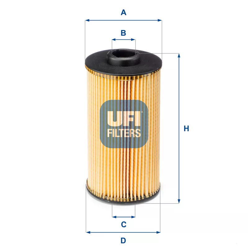 Filtre à huile UFI 25.038.00