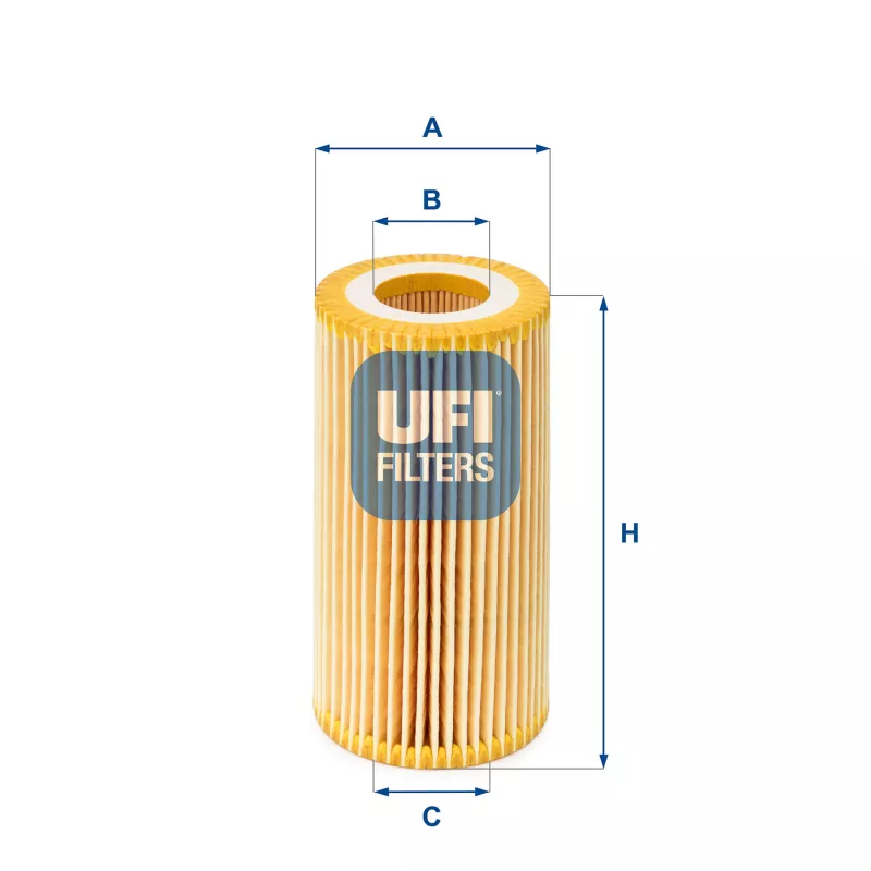 Filtre à huile UFI 25.039.00