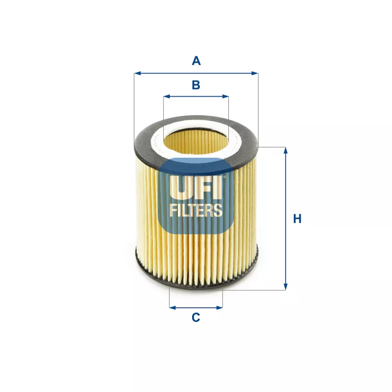Filtre à huile UFI 25.058.00