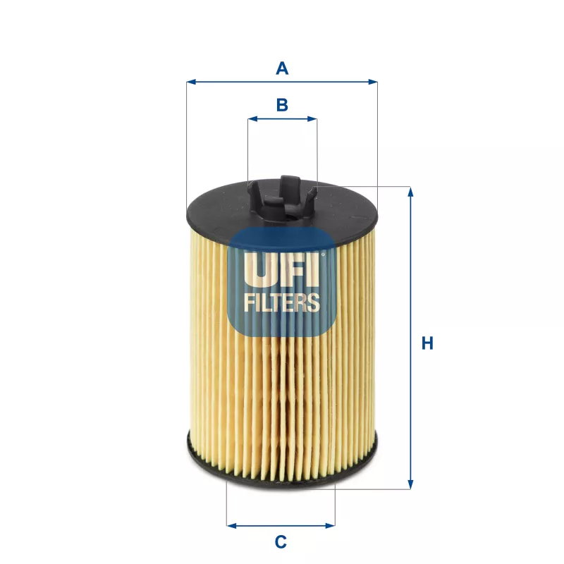 Filtre à huile UFI 25.063.00