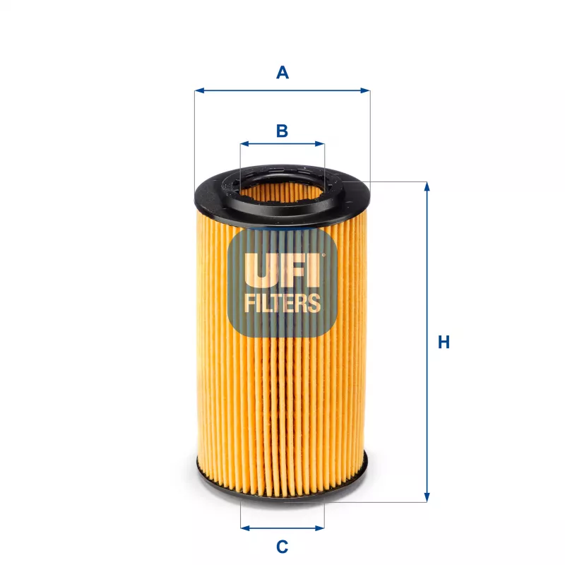 Filtre à huile UFI 25.072.00