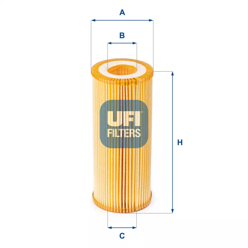 Filtre à huile UFI 25.080.00