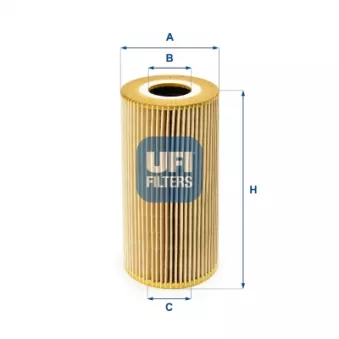 Filtre à huile UFI 25.095.00