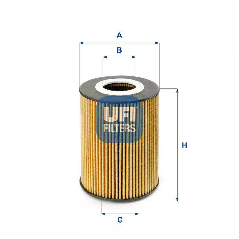 Filtre à huile UFI 25.210.00