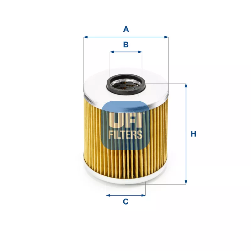 Filtre à huile UFI 25.541.00