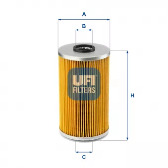 Filtre à huile UFI