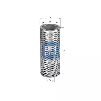 Filtre à huile UFI 25.564.00
