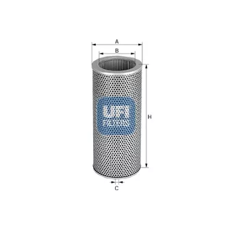 Filtre à huile UFI 25.568.00