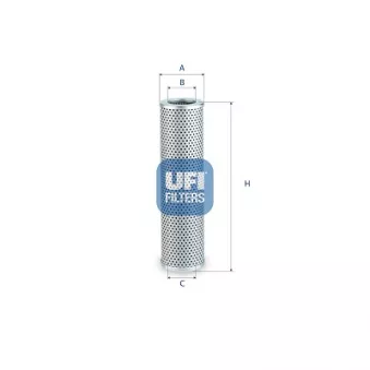 Filtre à huile UFI 25.677.00