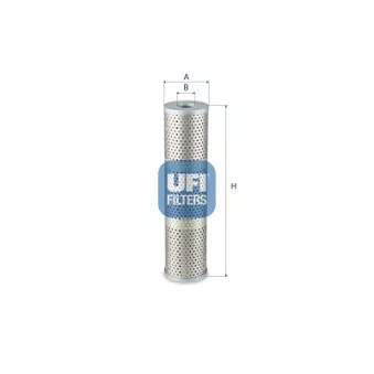 Filtre, système hydraulique de travail UFI 25.679.00