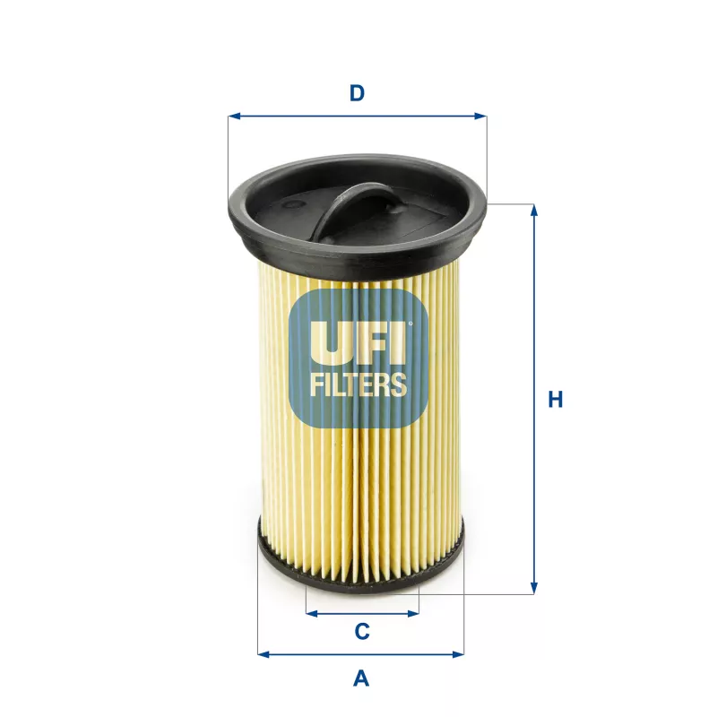 Filtre à carburant UFI 26.005.00