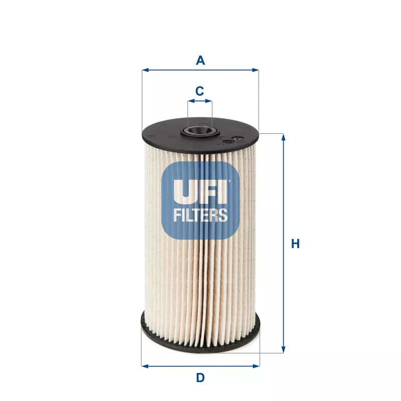 Filtre à carburant UFI 26.007.00
