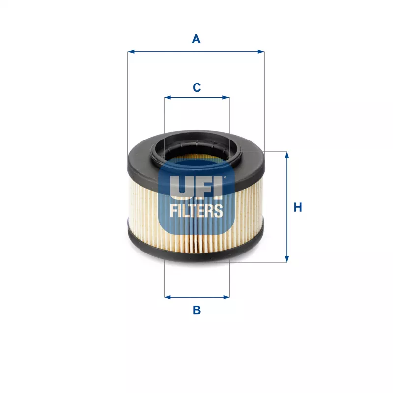 Filtre à carburant UFI 26.013.00
