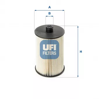 Filtre à carburant UFI 26.018.00