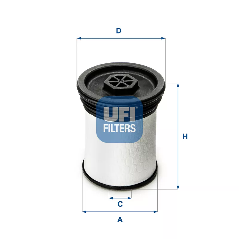 Filtre à carburant UFI 26.019.01