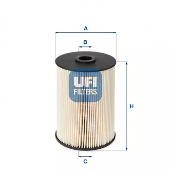 Filtre à carburant UFI 26.021.00