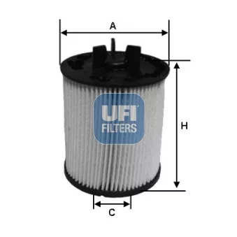 Filtre à carburant UFI 26.023.00