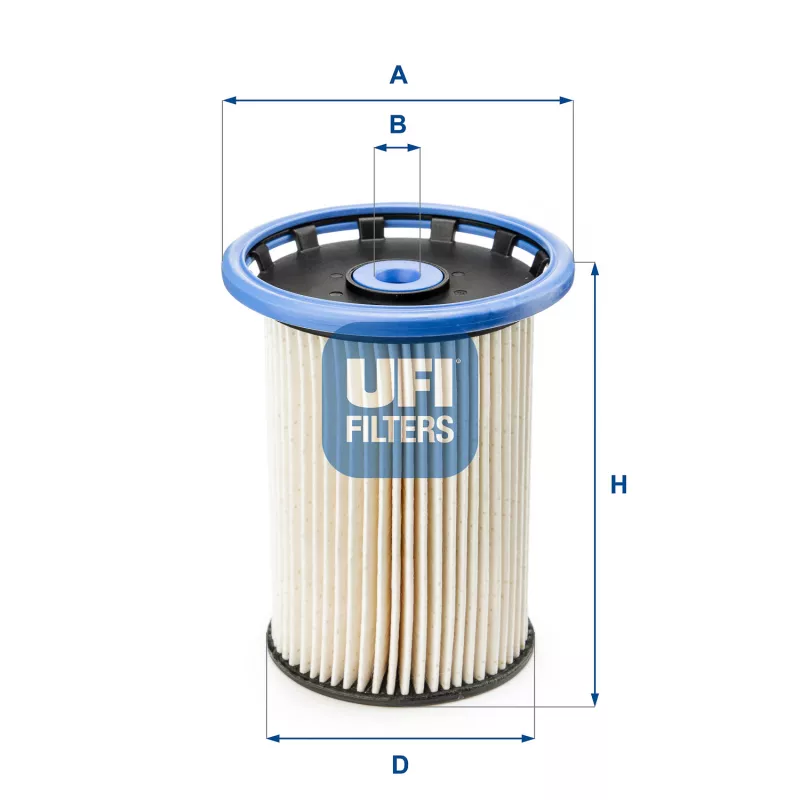 Filtre à carburant UFI 26.025.00