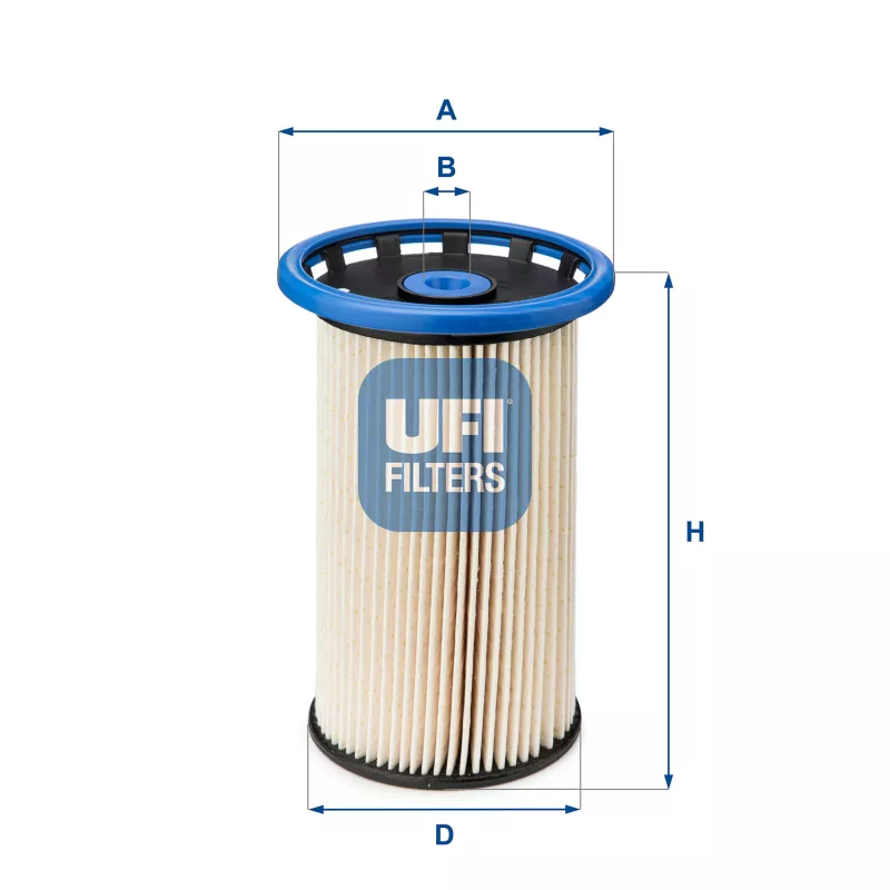 Filtre à carburant UFI 26.026.00