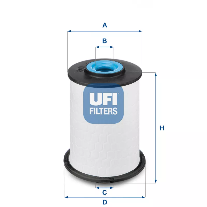 Filtre à carburant UFI 26.033.00