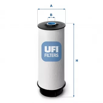 Filtre à carburant UFI 26.034.00