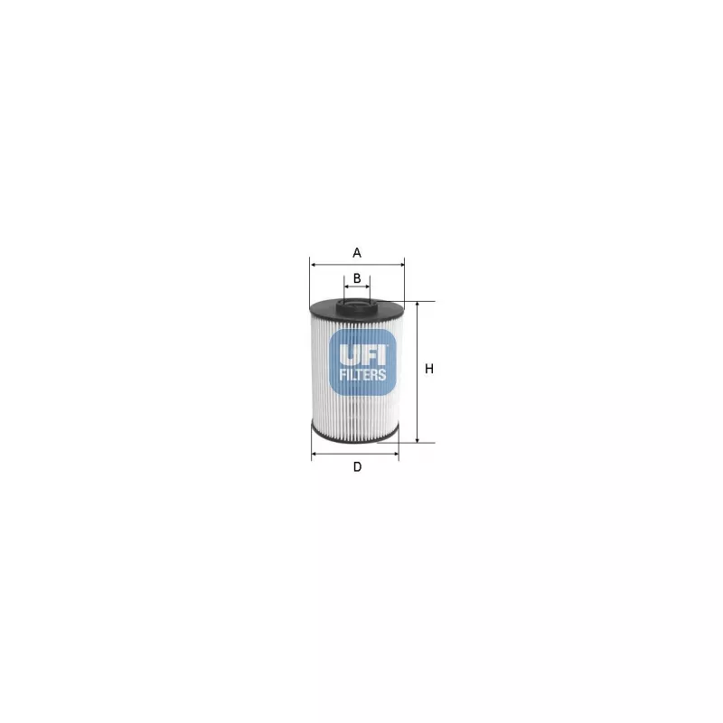 Filtre à carburant UFI 26.037.00