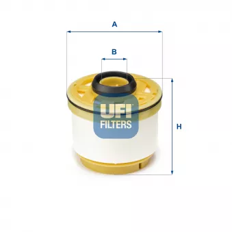 Filtre à carburant UFI 26.045.00