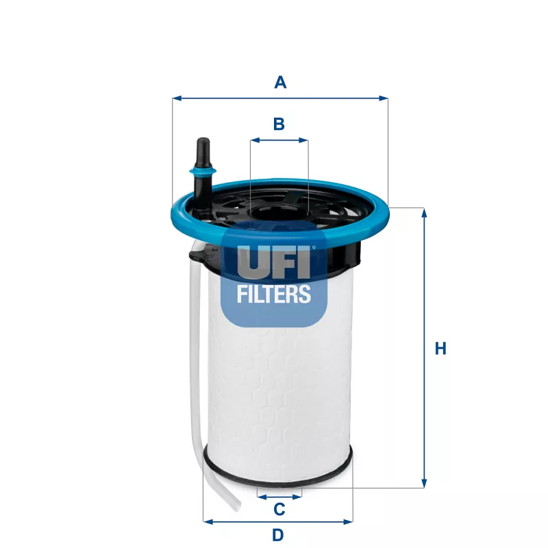 Filtre à carburant UFI 26.052.00