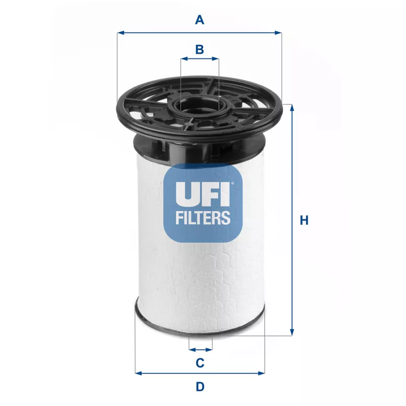 Filtre à carburant UFI 26.076.00