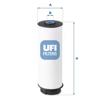 Filtre à carburant UFI 26.080.00