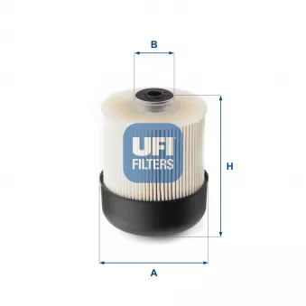Filtre à carburant UFI 26.115.00