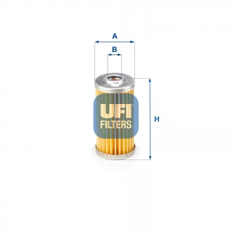 Filtre à carburant UFI 26.672.00