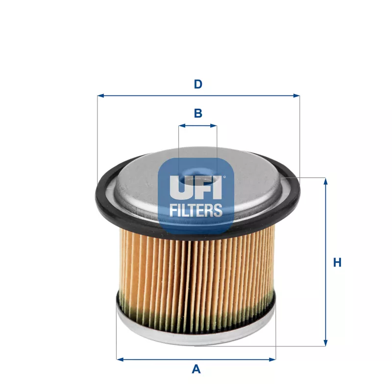 Filtre à carburant UFI 26.676.00