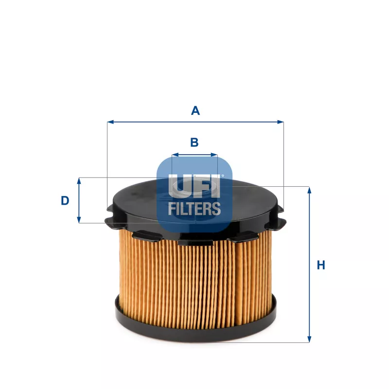 Filtre à carburant UFI 26.688.00