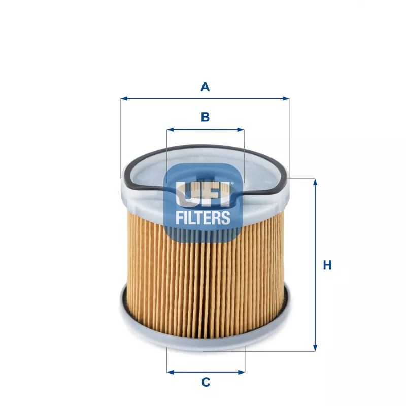 Filtre à carburant UFI 26.691.00