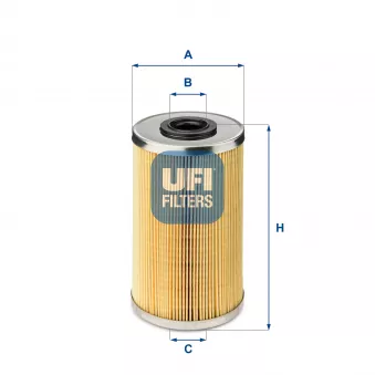 Filtre à carburant UFI 26.694.00