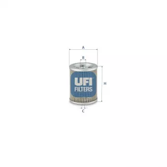 Filtre à carburant UFI 26.719.00