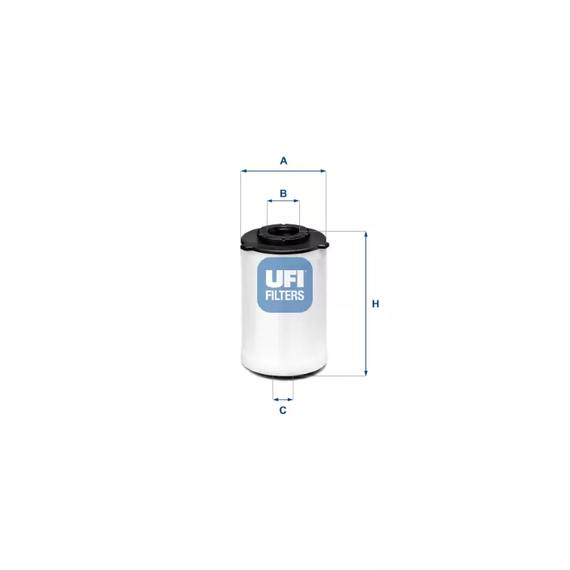 Filtre à carburant UFI 26.H2O.03