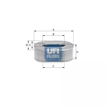 Filtre à air UFI 27.071.00