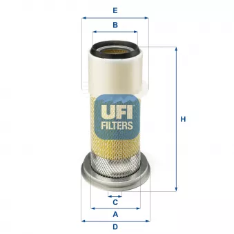 Filtre à air UFI 27.078.00