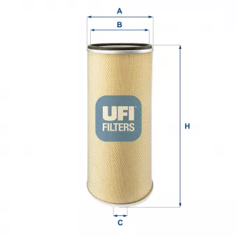 Filtre à air UFI 27.318.00