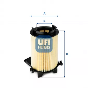 Filtre à air UFI 27.401.00
