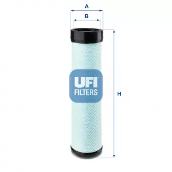 Filtre à air secondaire UFI 27.407.00